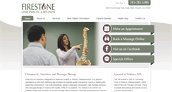 Desktop Screenshot of firestonechiroandwellness.com